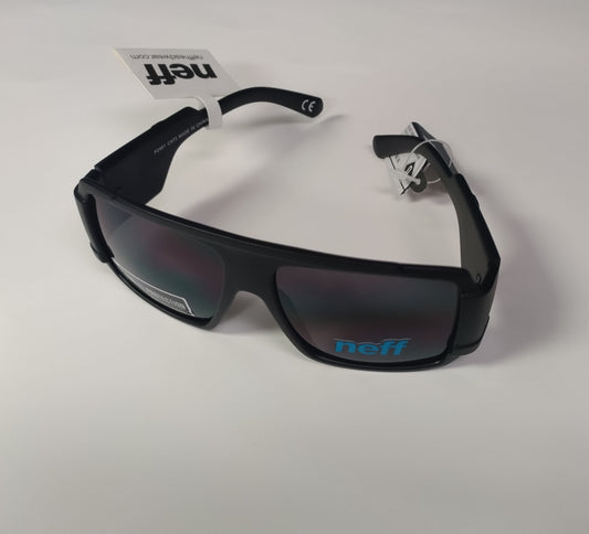 NEW Neff Banks Black Sunglasses + pouch Msrp$20