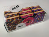 NEW Neff Brodie Pink/Blue/Green Sunglasses + pouch Msrp $50
