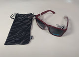 NEW Neff Chip Maroon Sunglasses + pouch Msrp$20
