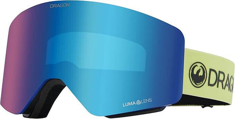 NEW Dragon Ski Goggles DR R1 OTG SPYDER/63/ELECTRICBLUE/LLBLUEION+LLAM MSRP$190