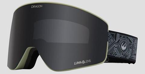 NEW Dragon Ski Goggles DR PXV2 BONUS/62/GIGIRUF23SIG/LLDARKSMOKE+LL MSRP$250