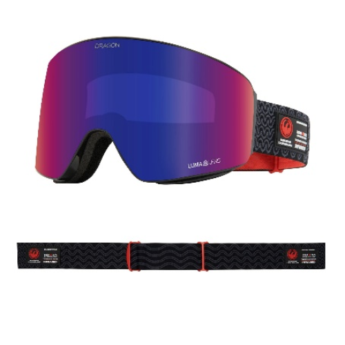 NEW Dragon Ski Goggles DR PXV IR BONUS/65/OBSIDIAN/LLSOLACEIR+LLVIOLE MSRP$260