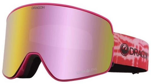 NEW Dragon Ski Goggles DR NFX2 BONUS/60/B4BC2022/LLPINKION+LLDKSMK MSRP$220