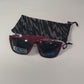 NEW Neff Chip Maroon Sunglasses + pouch Msrp$20